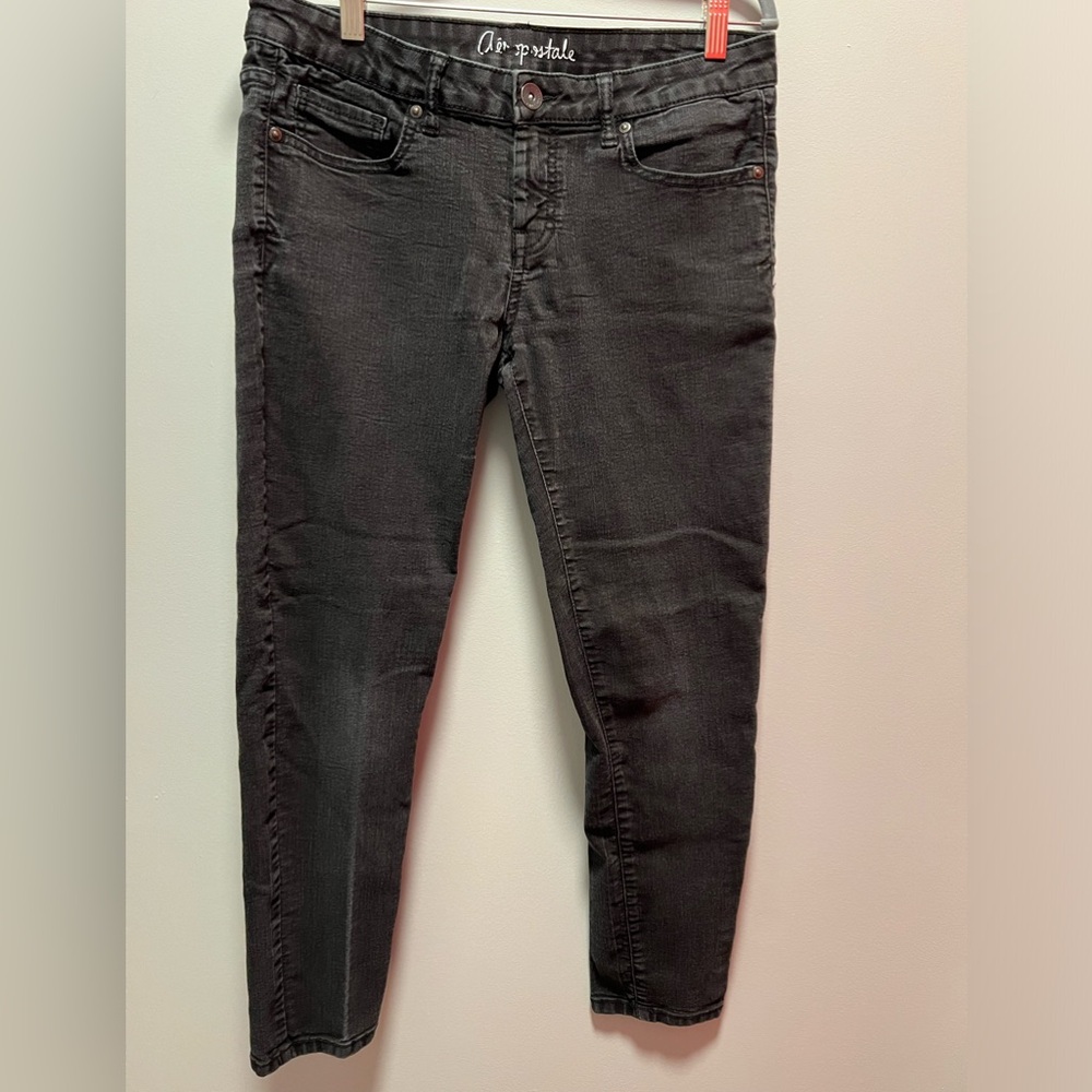 Aeropostale Black Jeggings Size 10 short